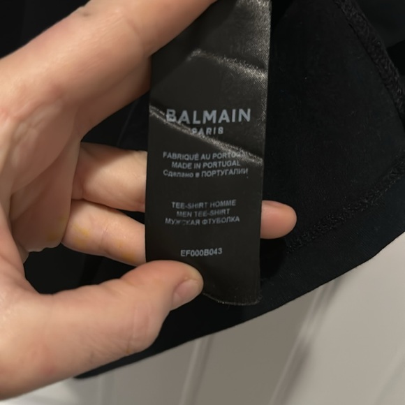 Authentic BALMAIN tee size S - Picture 5 of 9